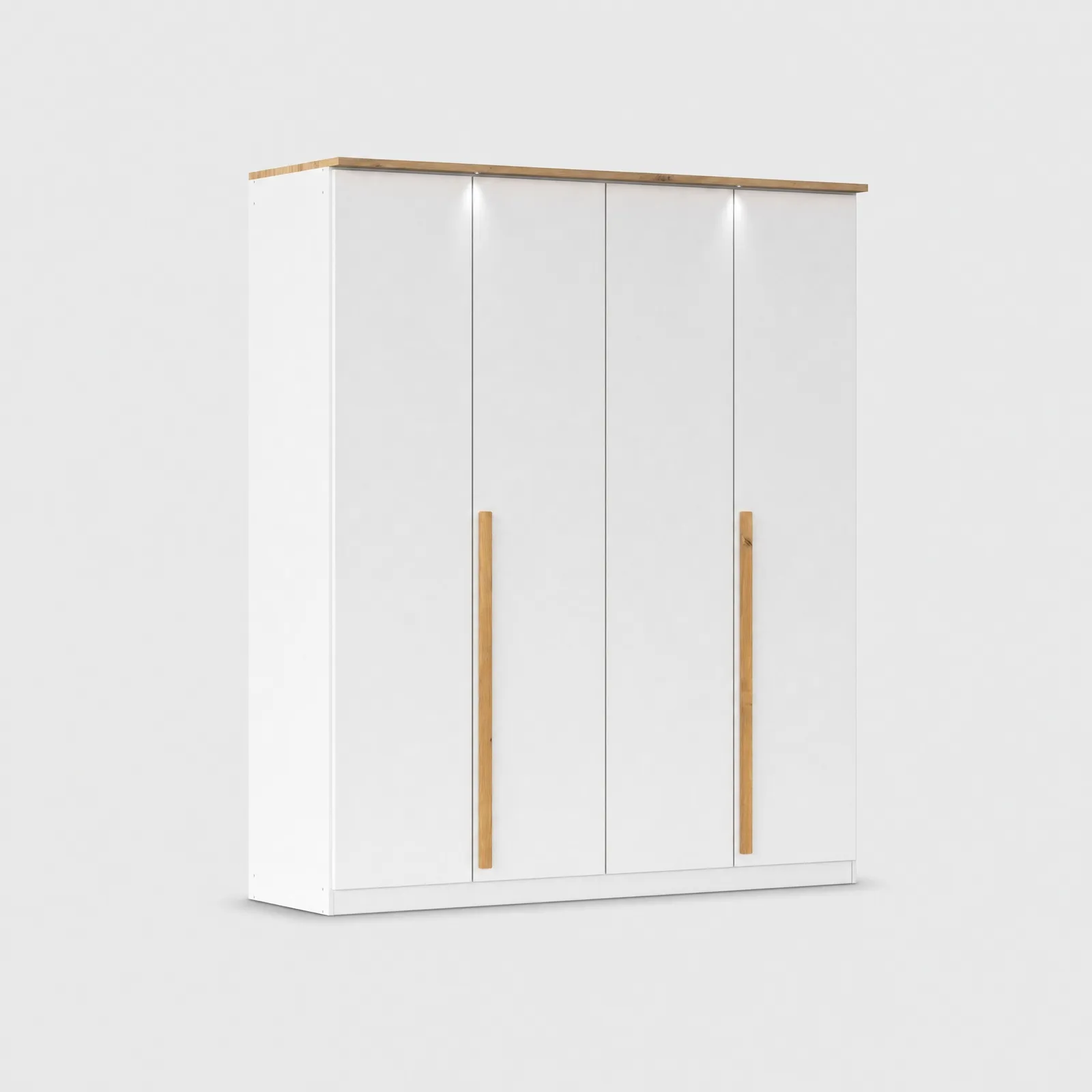 Laika 4 Door Hinged Wardrobe 181X212Cm Wood | Barker & Stonehouse