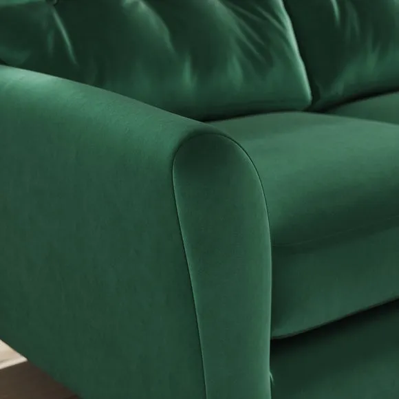Sven Opulent Velvet Large Corner Chaise Sofa 5