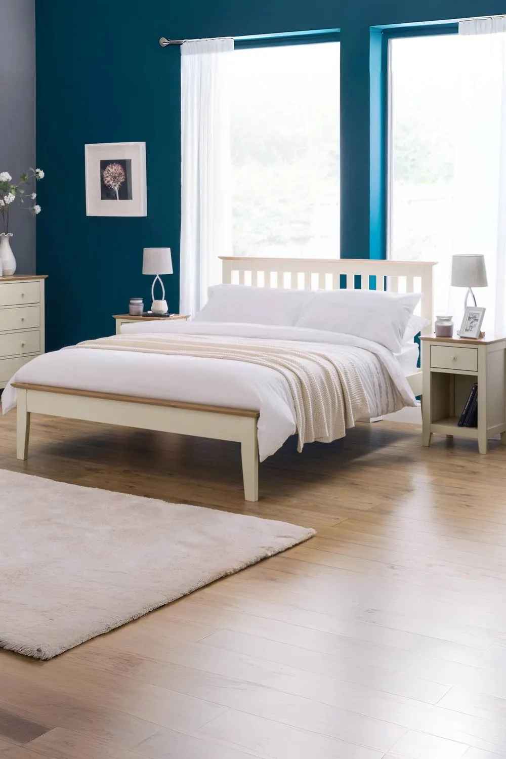 Julian Bowen Salerno Bed in Natural 1