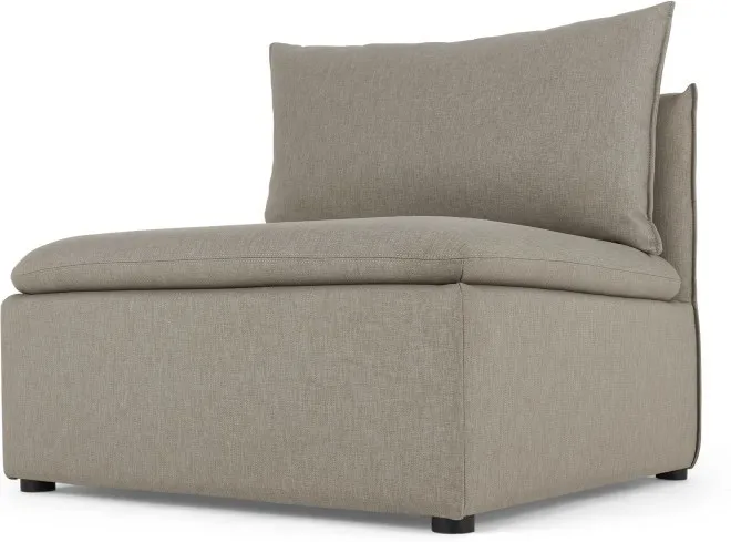 Victor Modular Sofa Storage Single Seat, Portland Grey