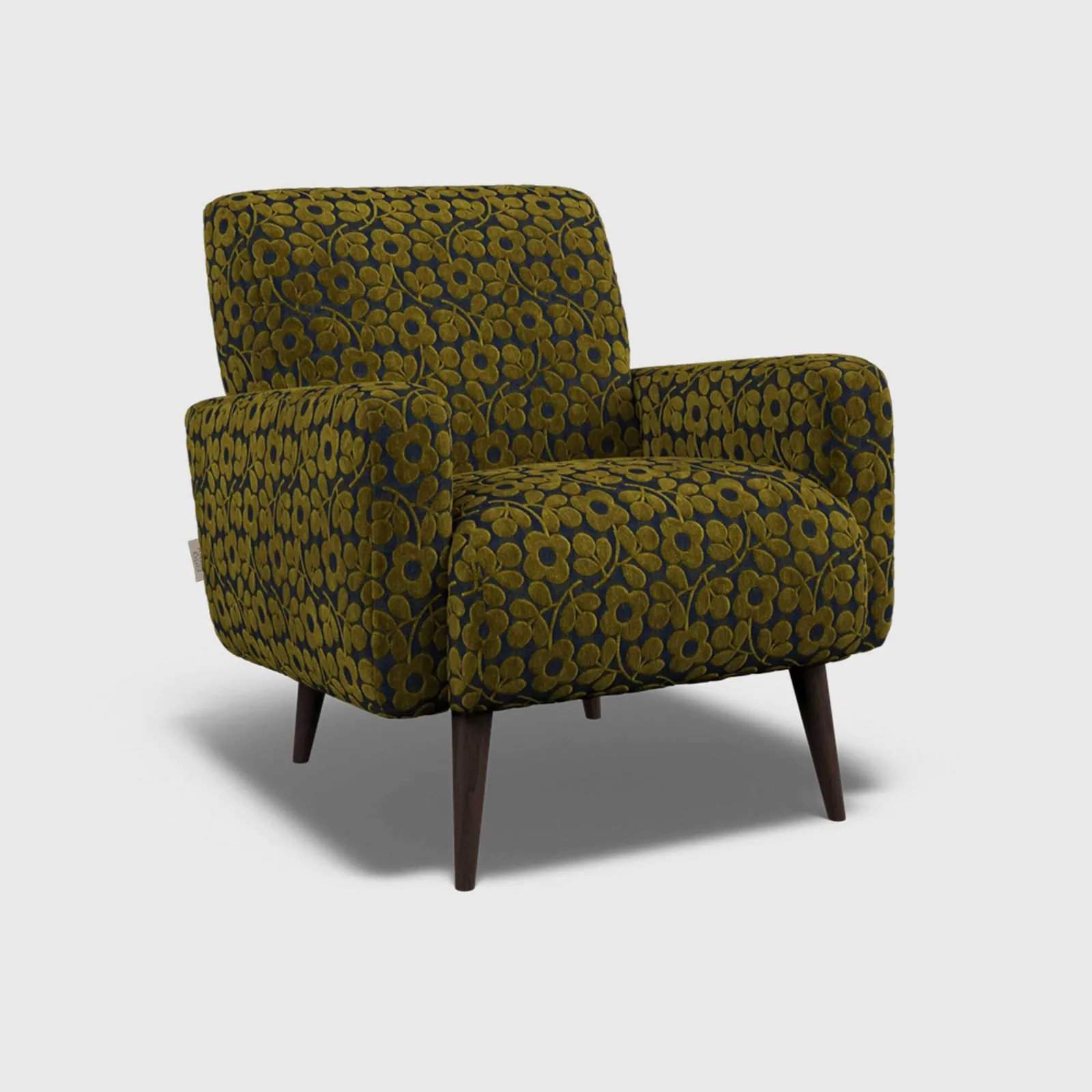Orla Kiely Pettigo Accent Chair, Green | Barker & Stonehouse 1