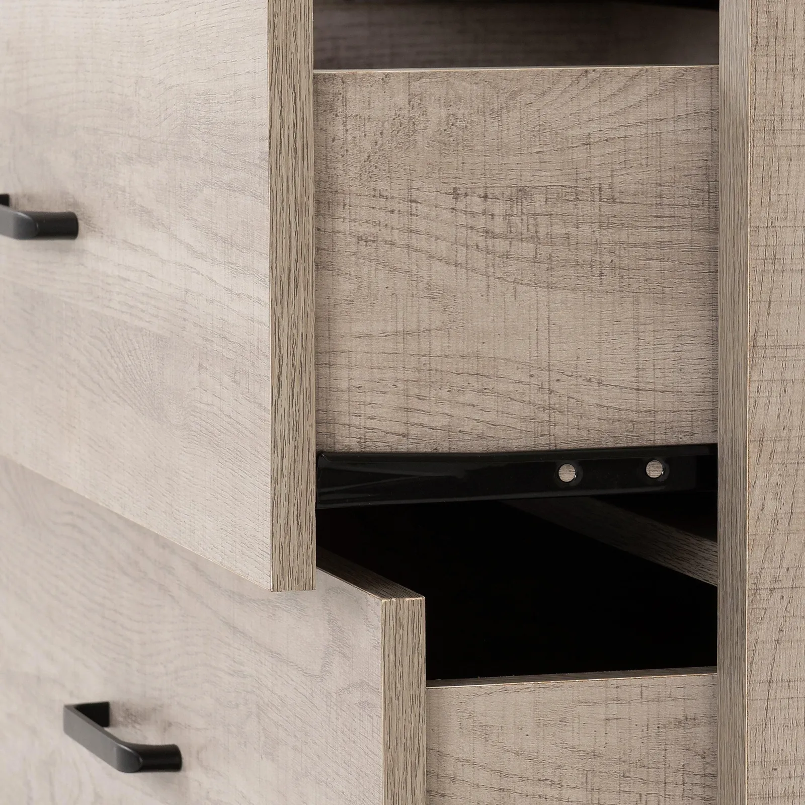 Seconique Oliver 3 Drawer Chest in Light Oak 5
