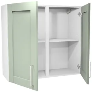 Wickes Ohio Reed Green Shaker Wall Unit - 800mm 2