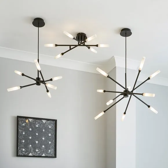 Elements Fontain 6 Light Semi Flush Ceiling Light 6
