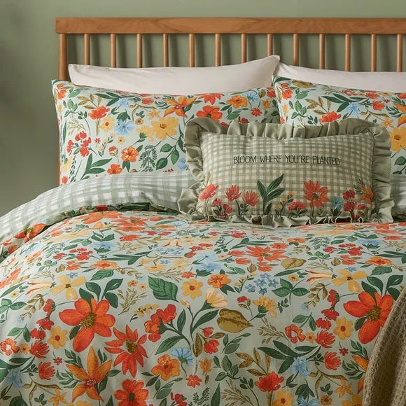 Meadow Haze Polycotton Duvet Cover & Pillowcase Set 3