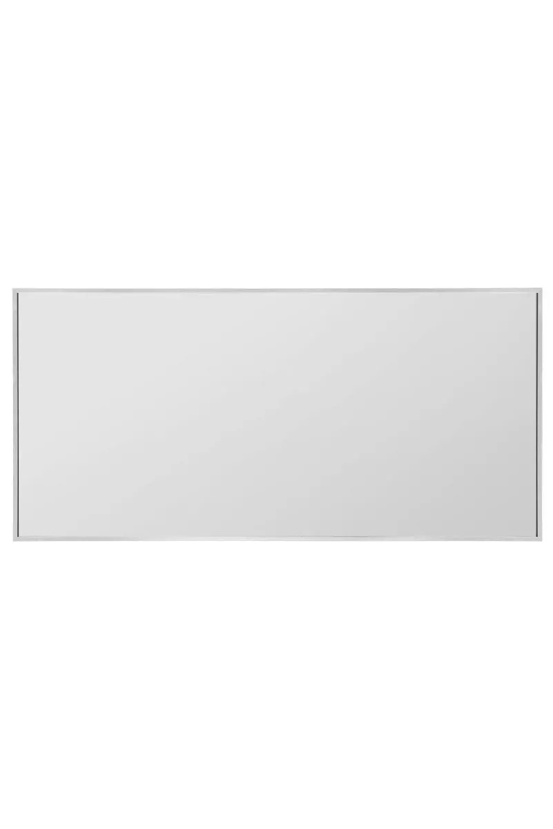 MirrorOutlet Silver Aluminium Edged Wall Leaner Mirror 68" X 33" (174 X 85CM) 4