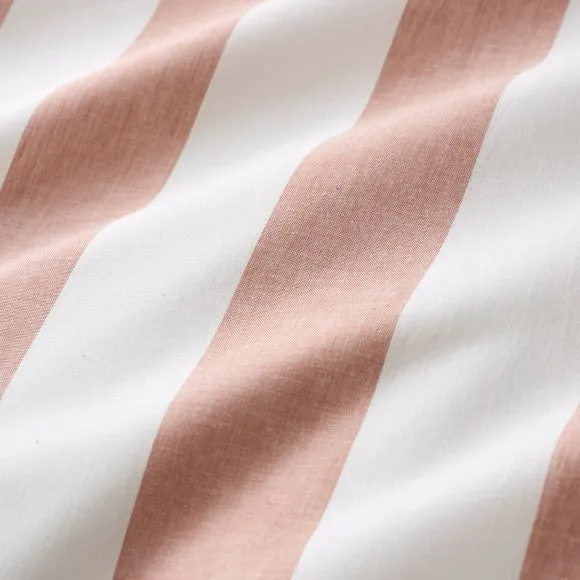 Beatrice Woven Stripe 100% Cotton Duvet Cover & Pillowcase Set 2