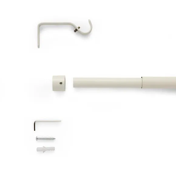 Stud Extendable Metal Curtain Pole 2