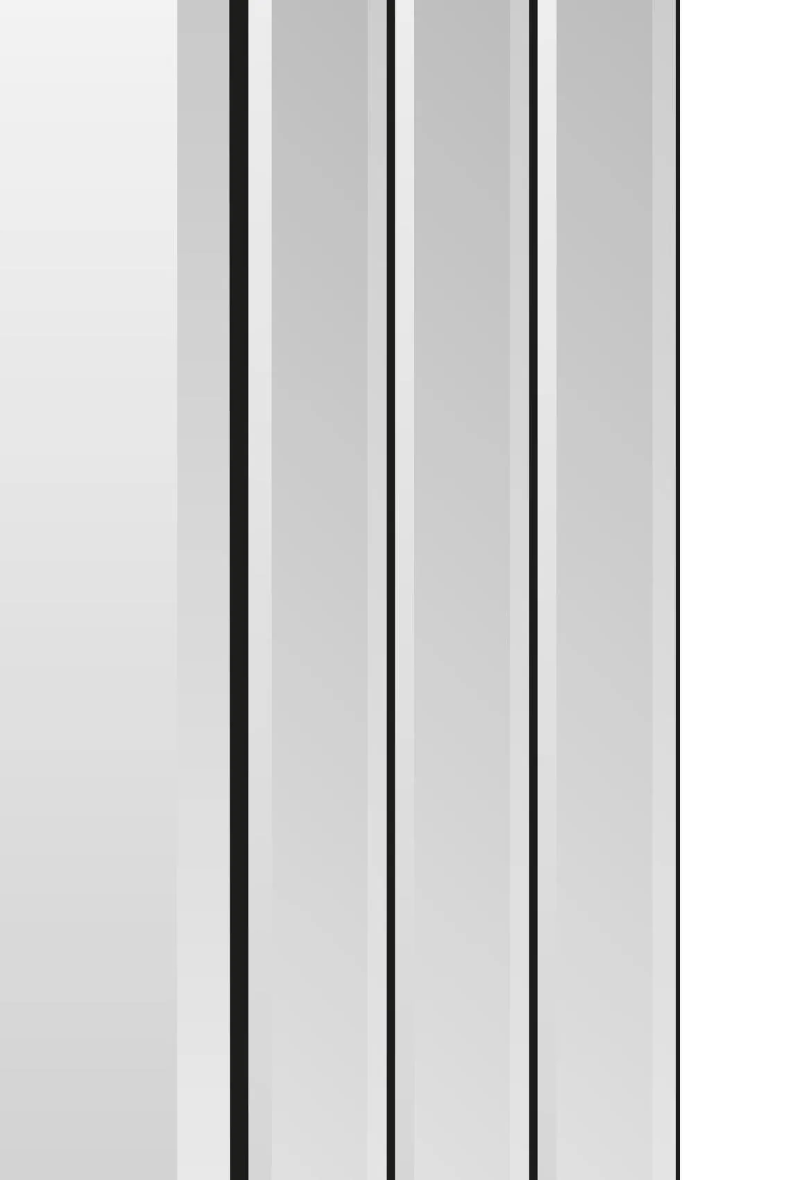 MirrorOutlet Cheval Triple-Bevel Free Standing Mirror 170 x 58 CM 5ft7 x 1ft11 in Silver 5