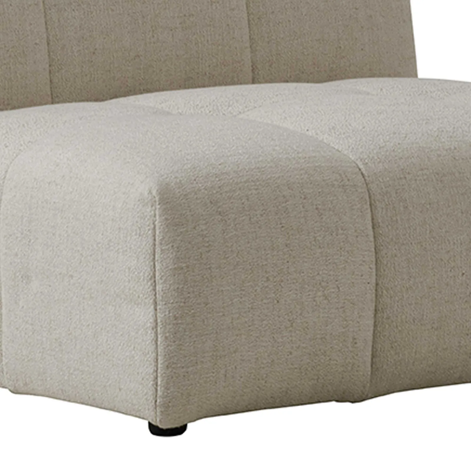 Plensa Section 1 Seater Modular Sofa, Neutral Fabric | Barker & Stonehouse 4