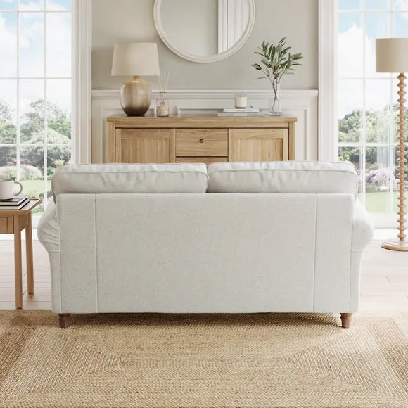 Flori Chenille Soft Texture 2 Seater Sofa 2