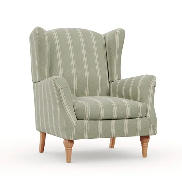 Charnwood Folkstone Stripe Grande Armchair 6