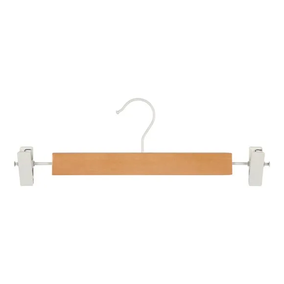 Set of 6 Wooden Bar Trouser Hangers 2