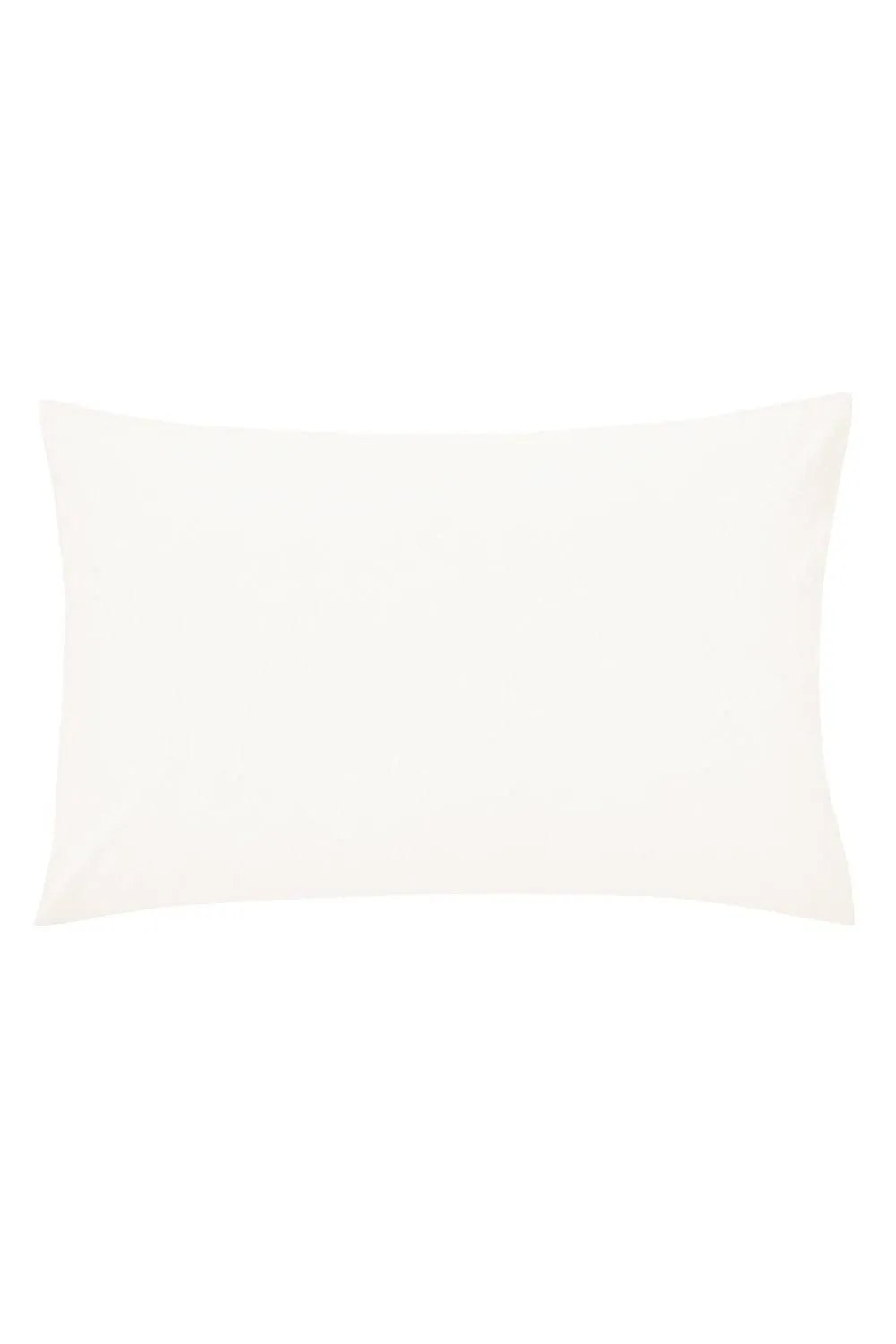 Helena Springfield 'Plain Dye' Polycotton Standard Pillowcase in Ivory 1
