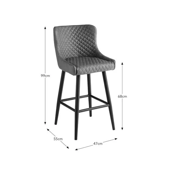 Montreal Counter Height Bar Stool, Faux Leather 6