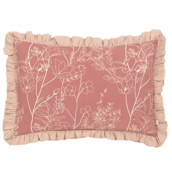Mae Ruffle Rectangular Cushion 3