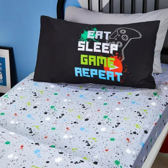 Bedlam Game Single Fitted Sheet