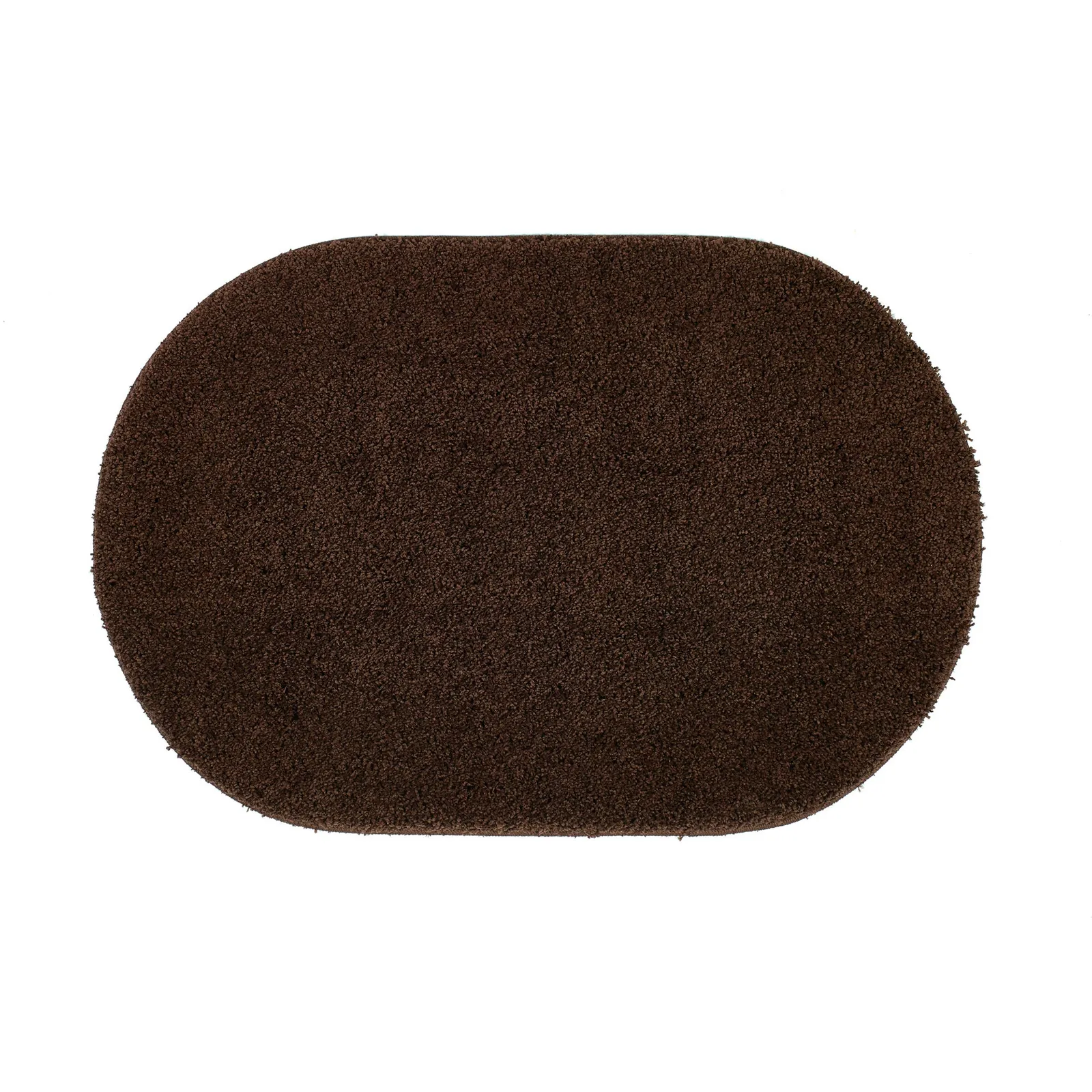Marvel Shaggy Lozenge Rug Brown