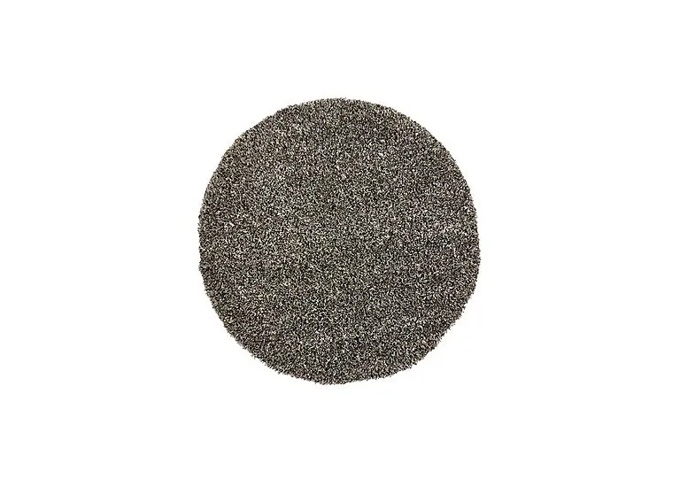 Viera Round Rug - Silver