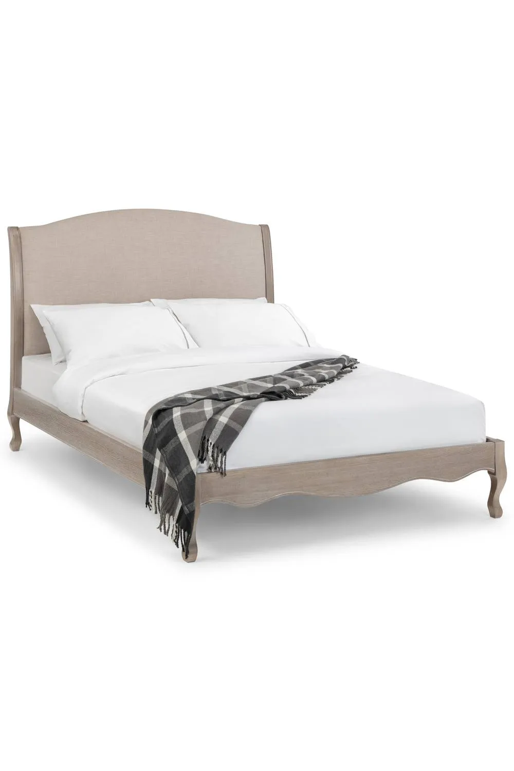 Julian Bowen Camille French Style Bed in Beige 3