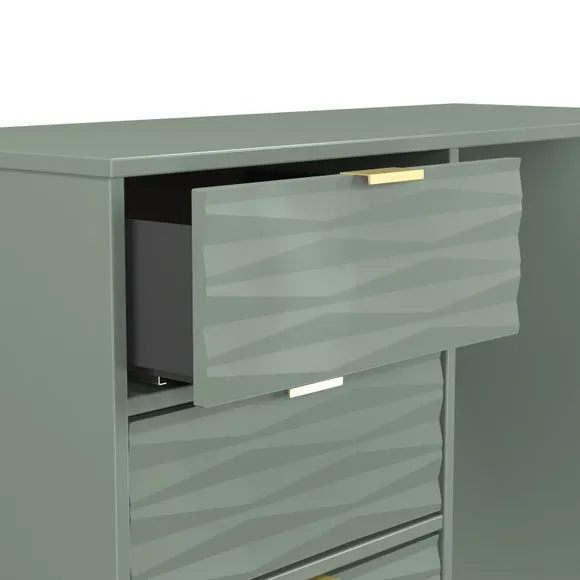Tuxford 4 Drawer Desk 6