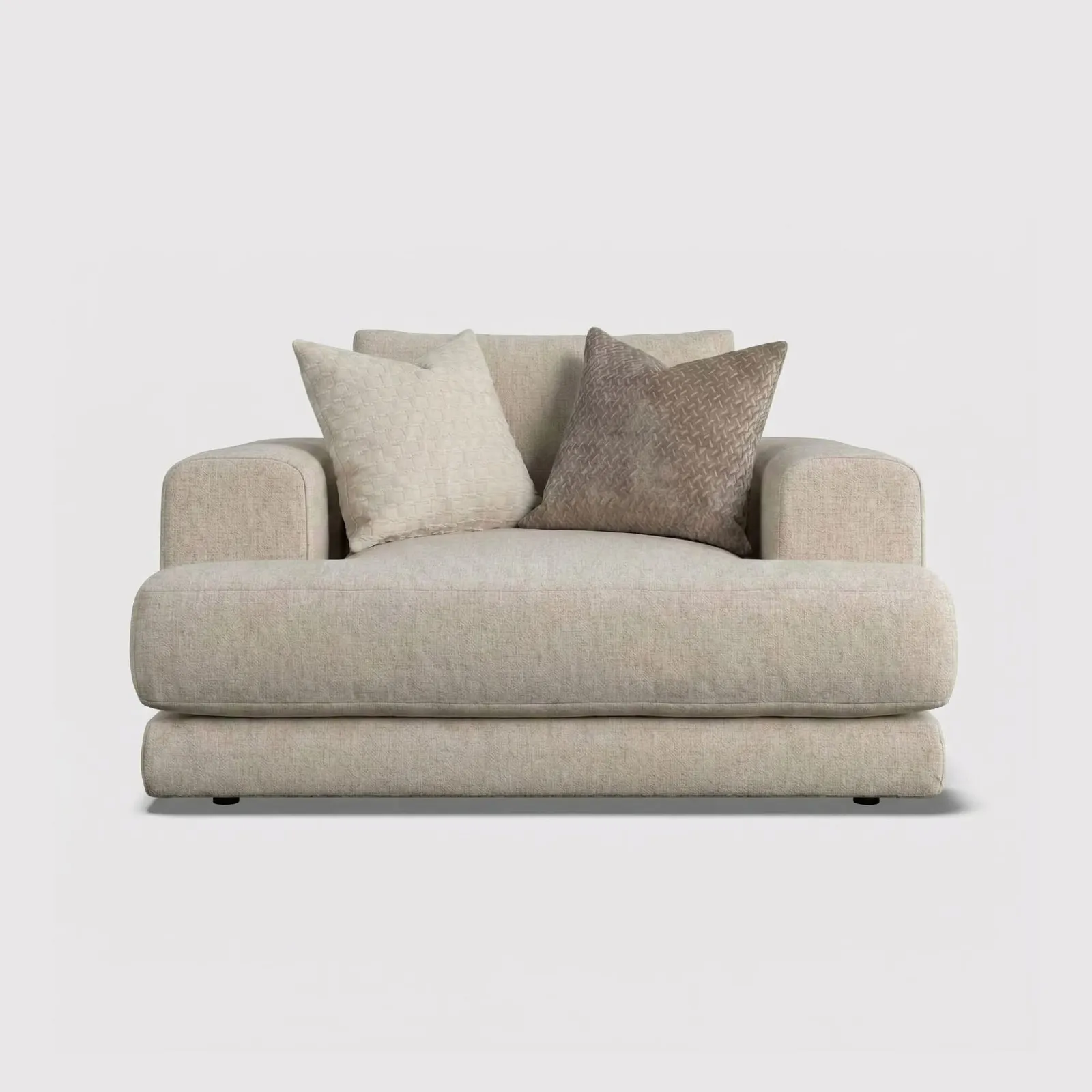 Lomax Cuddler, Neutral Fabric | Barker & Stonehouse