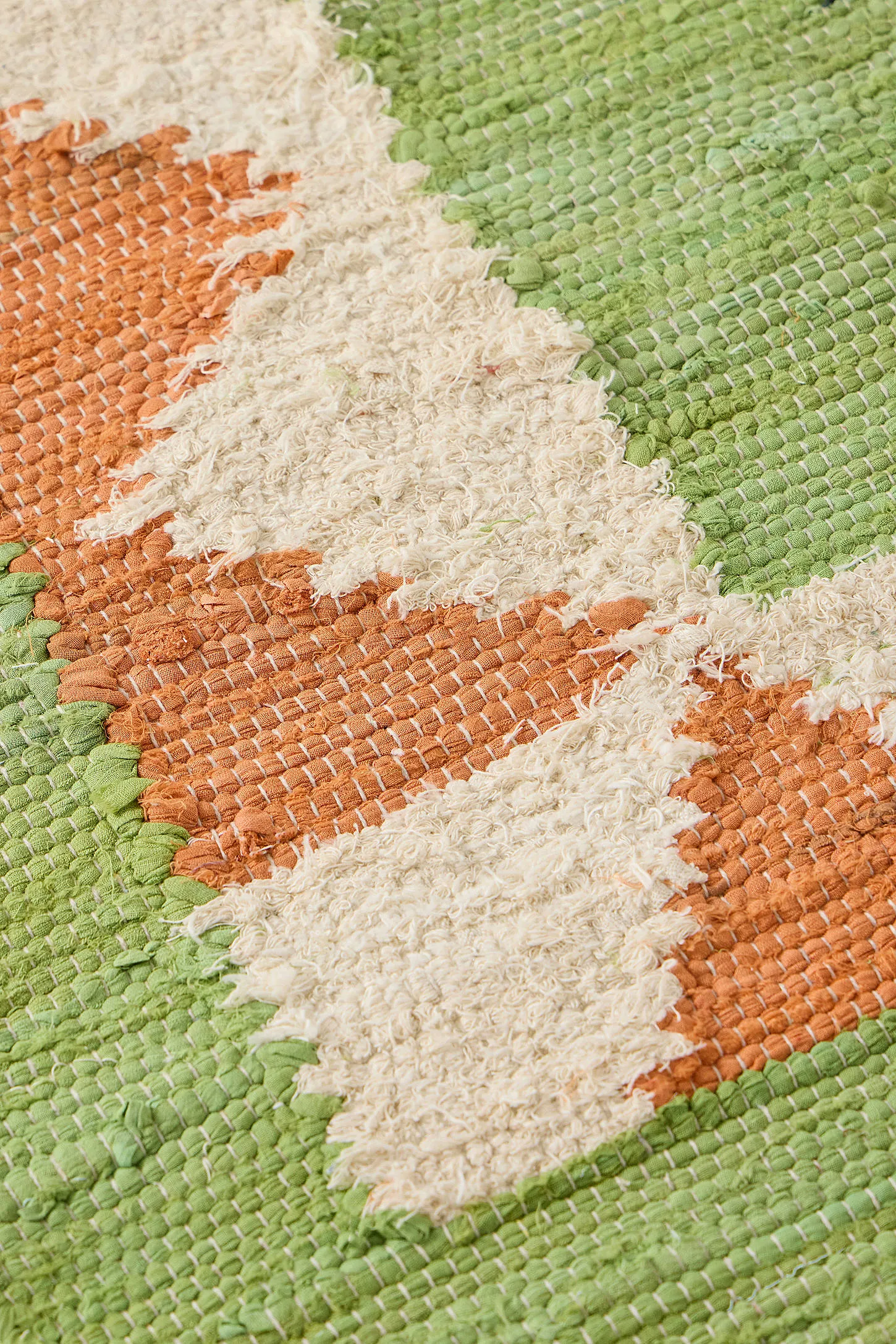 Green Border 5x7ft / 150x210cm Rug - Green 3