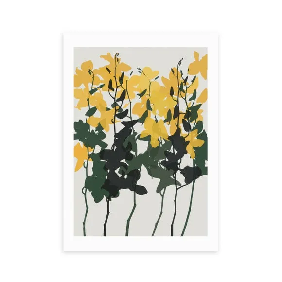 East End Prints Orchids 7 Print