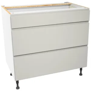 Wickes Madison Gloss Stone Drawer Unit - 900mm