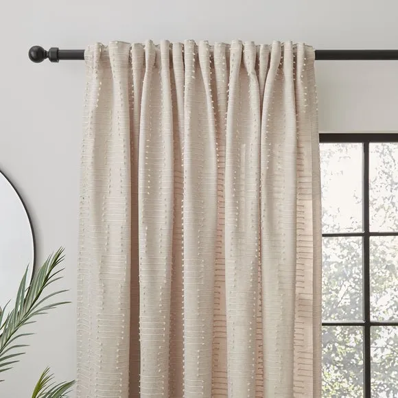 Brixton Unlined Slot Top Curtains 1