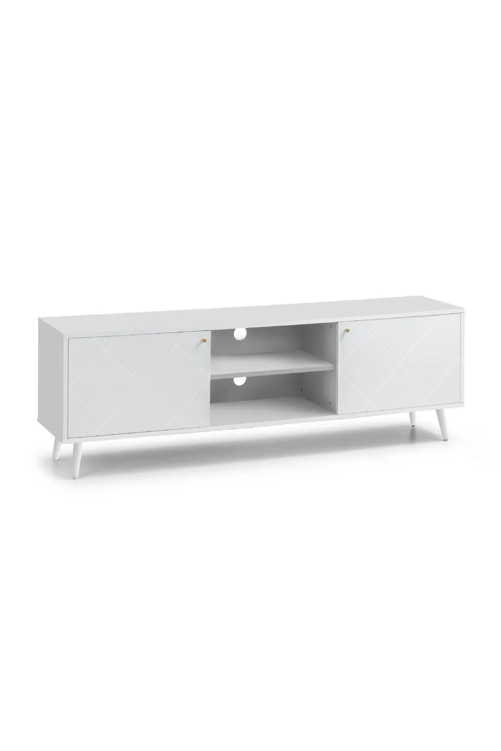 Julian Bowen Moritz TV Unit in White 3