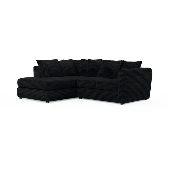 Blake Horizontal Jumbo Cord Corner Chaise Sofa 6