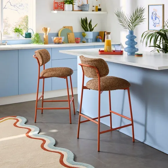 Elements Cooper Barstool, Tonal Boucle 2