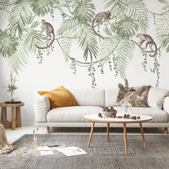 Monkey Vines Mural