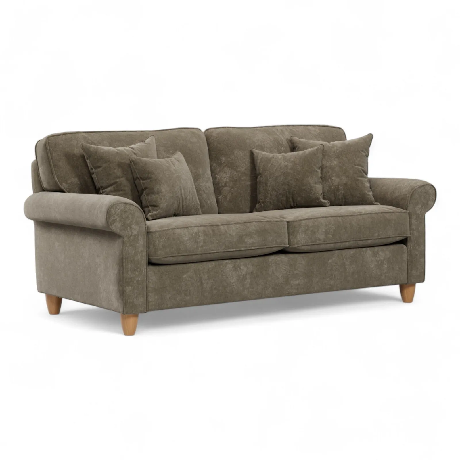 The Great Sofa Company Flora Medium Sofa Glory Winter Moss in Dark Green 2