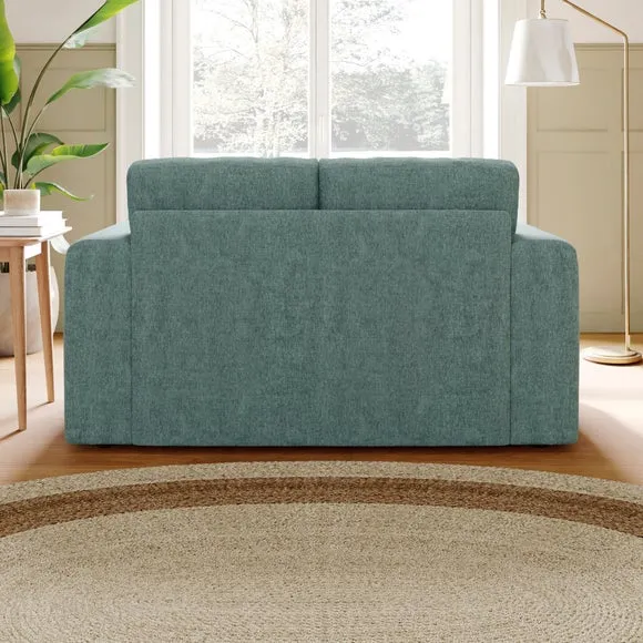 Abel Vintage Soft Chenille 2 Seater Sofa 2