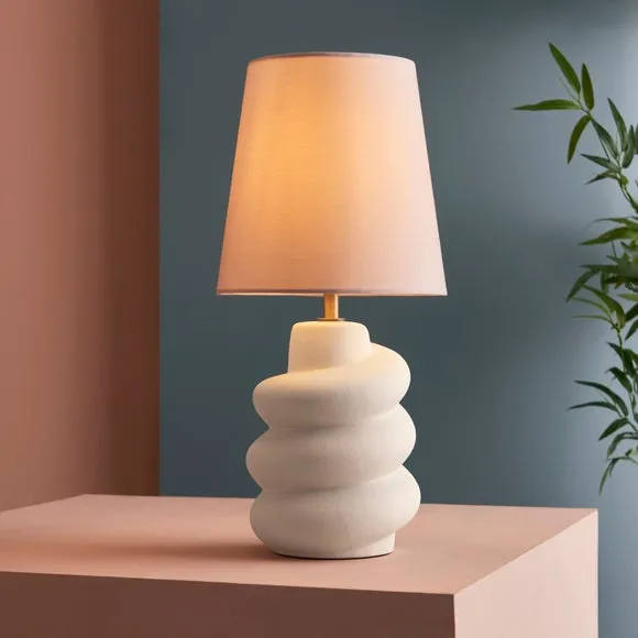 Twirl Ceramic Table Lamp