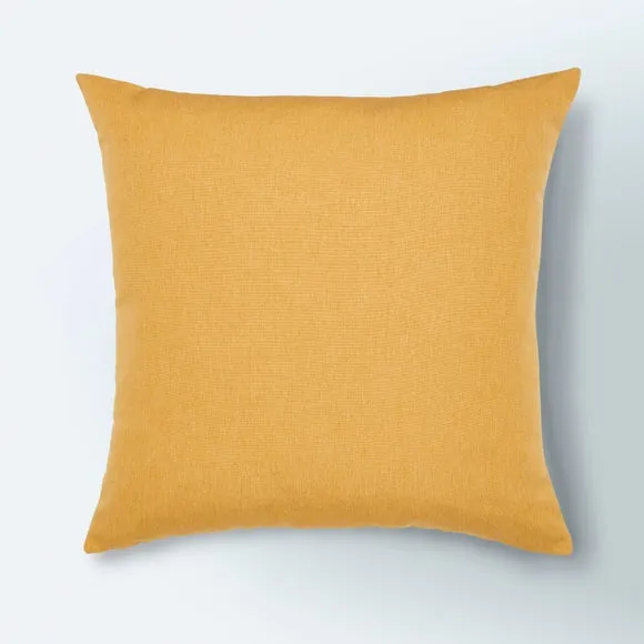 Scandi Floral Ochre Cushion Cover 4