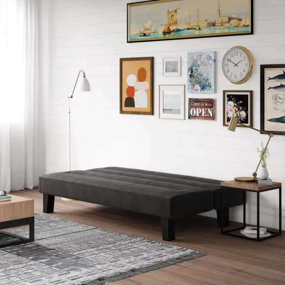 Kebo Velvet Clic Clac Compact Double Sofa Bed 3