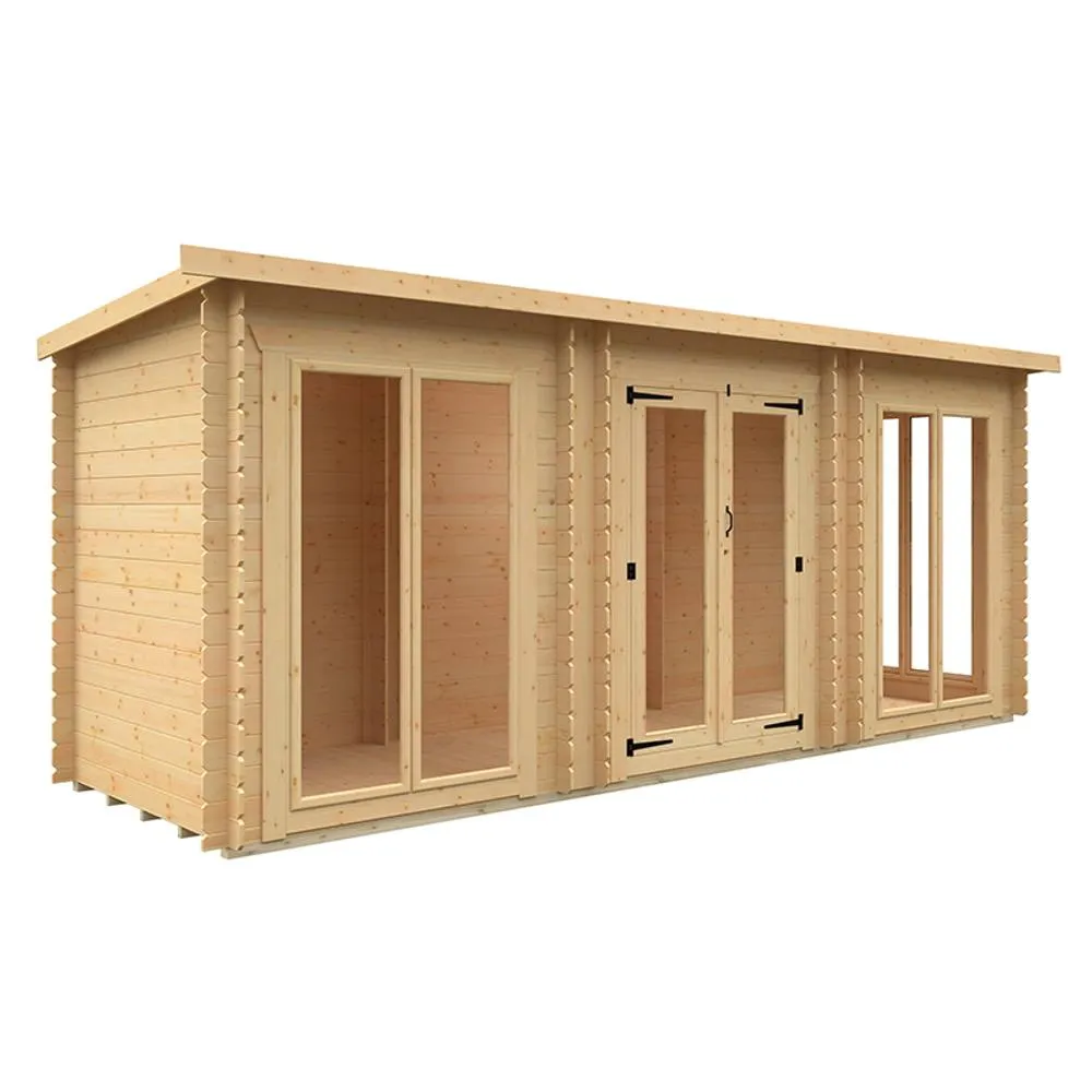 Buttercup Farm 18 x 6 Feet Astoria 19mm Flex - L525 x W175 x H217 cm - Natural