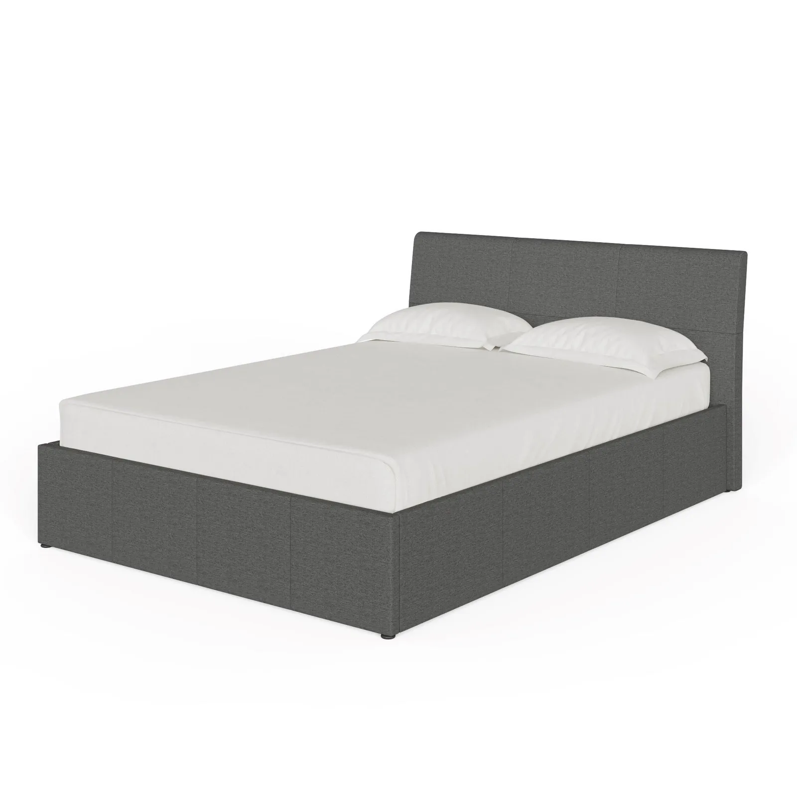 GFW Ascot Ottoman Storage Bed 150cm in Grey 2