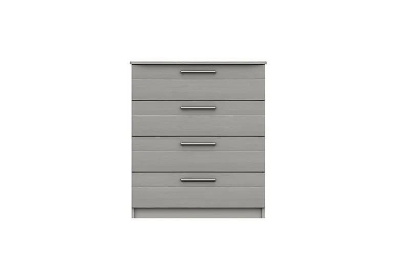 Victoria 4 Drawer Chest - Light Grey