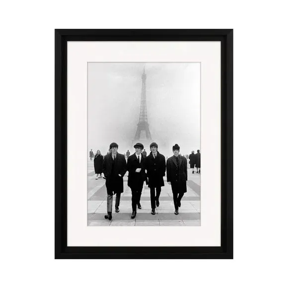 The Art Group The Beatles Paris Framed Print 2