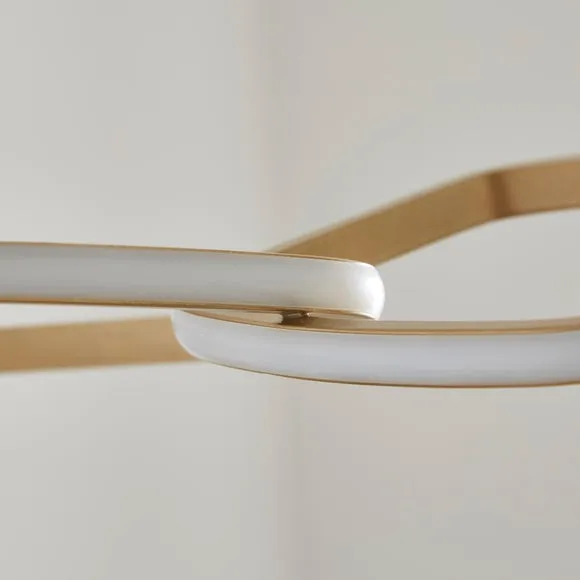 Puddle Linked Hoop 3 Light Adjustable LED Ceiling Light 3