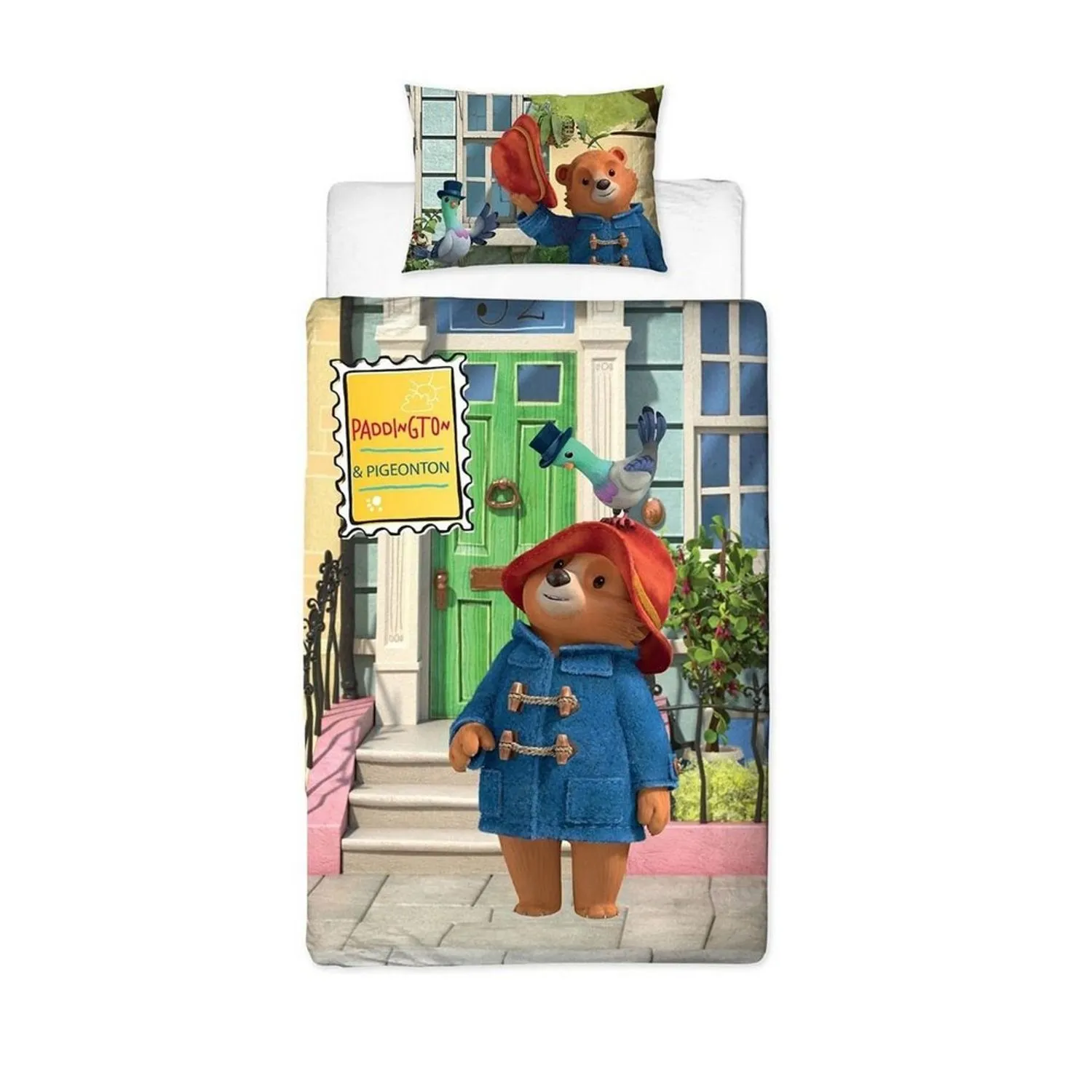 Paddington Bear Friends Reversible Duvet Cover Set