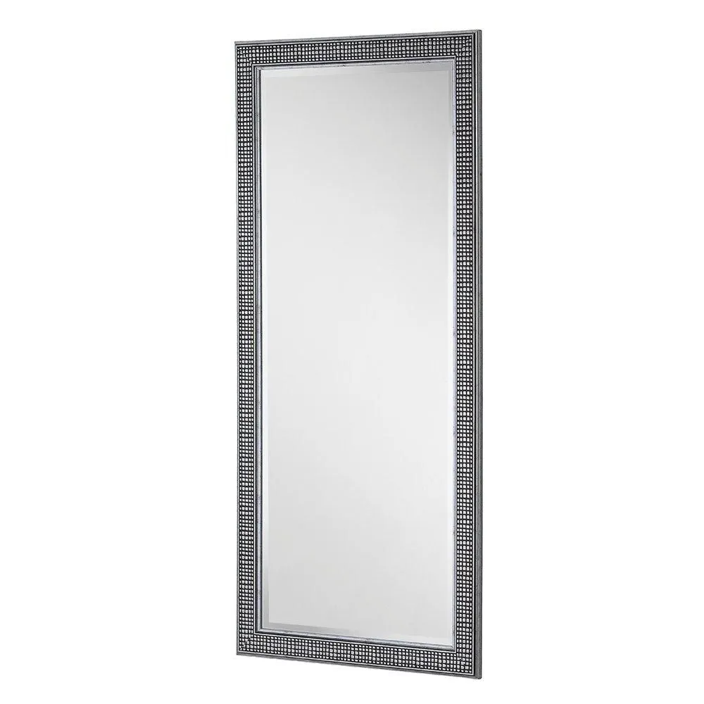 Yearn Mirrors Yearn Cobble Framed full Length Mirror 166.5x75cm in Silver 2