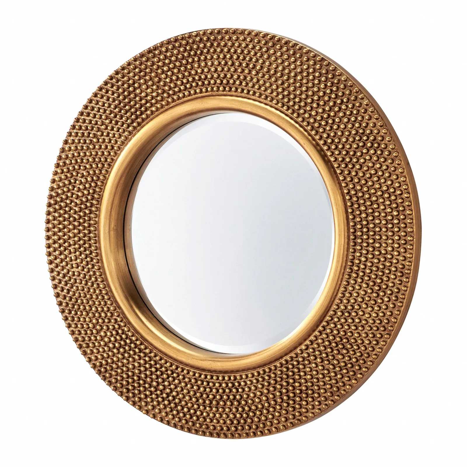 Yearn Mirrors Bobble round mirror Gold 79cm in Metallic Gold 3