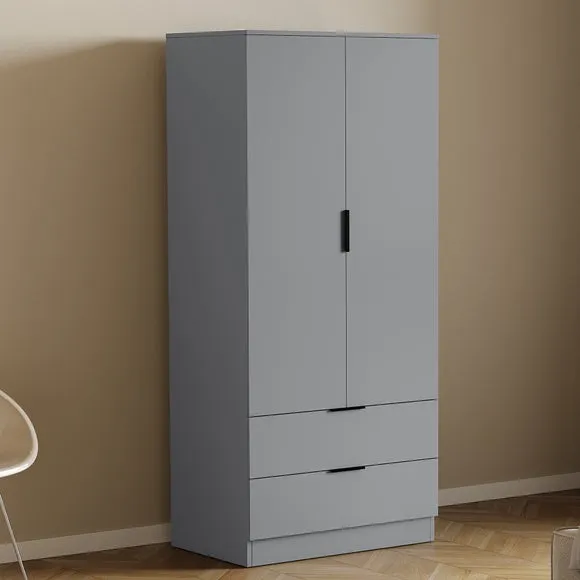 Hayes 2 Drawer Double Wardrobe 1