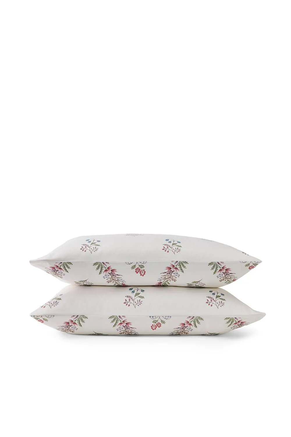 CHRISTY 'Eversham' Floral Reversible Cotton Sateen Standard Pillowcase Pair in Purple 3
