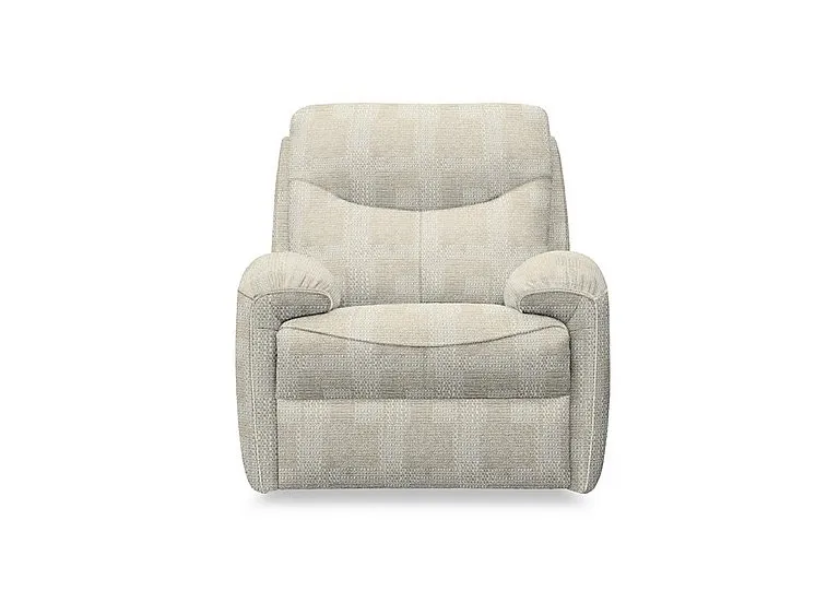 Amesbury Fabric Power Armchair with Power Headrest, Power Lumbar and Heated Seats - Faro Mist